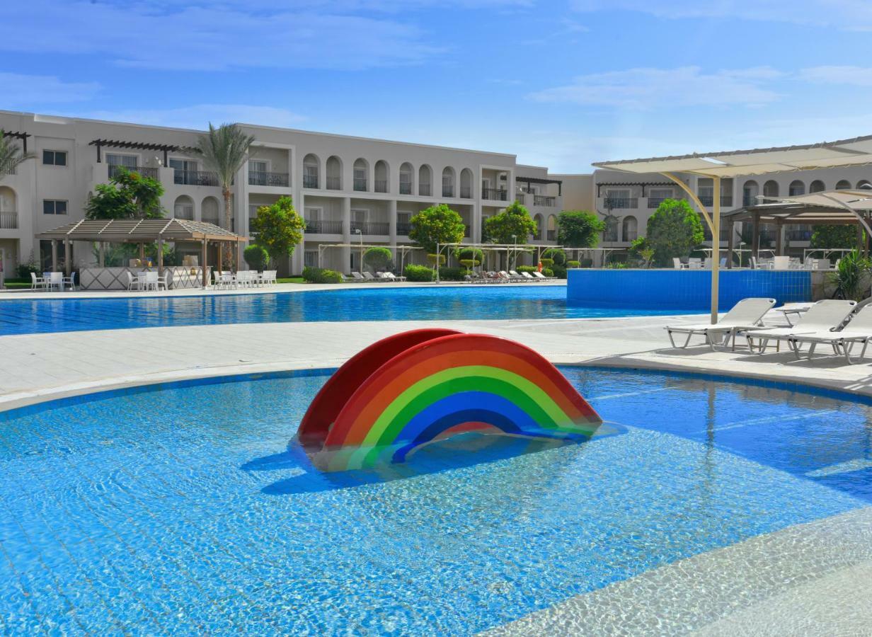 Jaz Mirabel Resort Sharm el-Sheik Eksteriør bilde Rainbow float